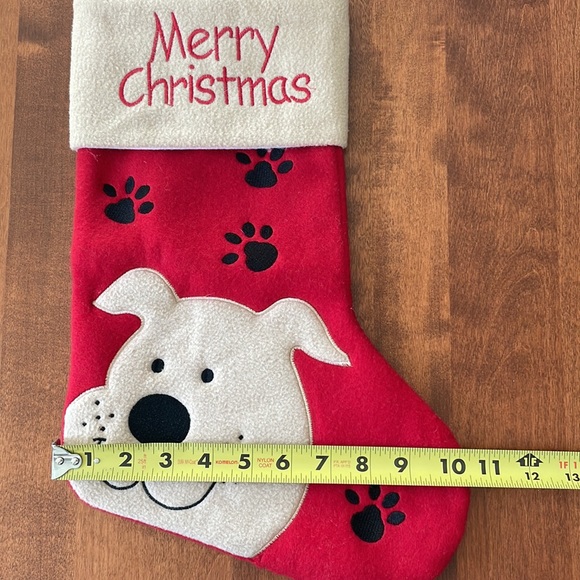 Felt Dog/Puppy Christmas Stocking - Picture 9 of 10